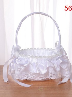 Flower Basket Simulation Petals Party Home Decor Gift Placin