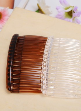 6pc/pack Women 16 Teeth Hair Combs Tiaras Girl's Bangs C