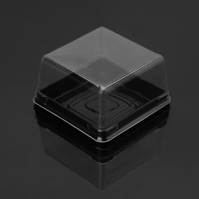 80g Square Moon Cake Trays Mooncake Packaging Box Container