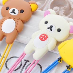 1 PCS Cute Cartoon Kawaii Rilakkuma Series Bookmark Clip Me