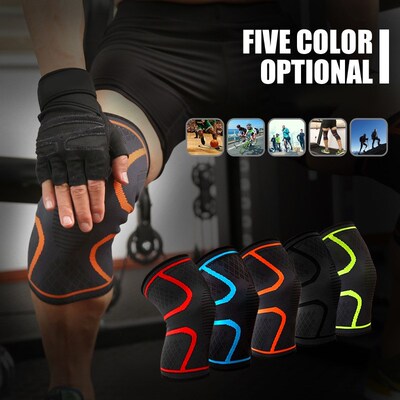 Protector Compression-Kneepads Knee-Support Cycling Running