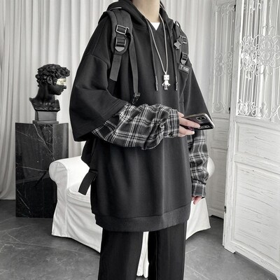 Deeptown Vintage Hoodie Women Streetwear Oversized Sweatshir