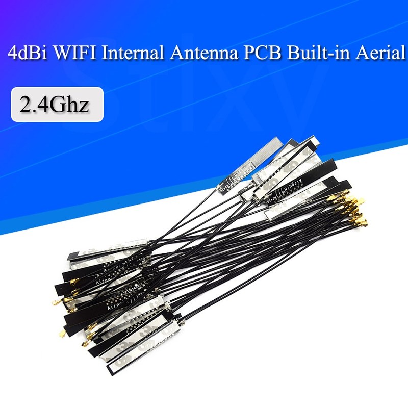 5PCS 4dBi WIFI Internal Antenna PCB Built-in Aerial 2.4Ghz I