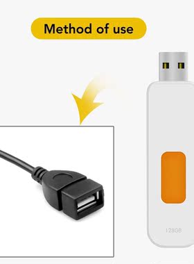 kebidu 3.5mm Audio AUX Jack to USB 2.0 Type A Male to Femal