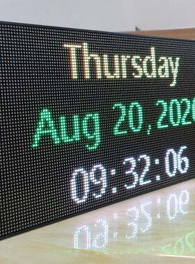 /Small LED billboard LED sign word display digital signage i