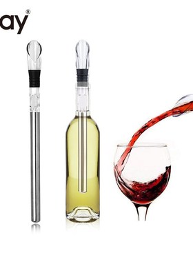 Wine Chiller Ice Cooler Beer Wine Aerator and Pourer Bottle