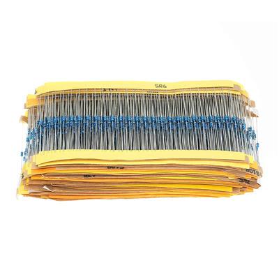2425Pcs 1% 1/8W 0.125W Metal Film Resistor 97 Value Assortme