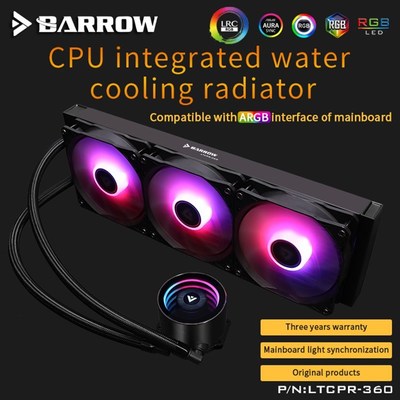 Water Cooler CP Aio 240mm/360mm with 120mm Pro RGB PWM Fans