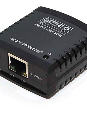 10/100Mbps Print Server Ethernet to SB 2.0 Network LPR  LAN