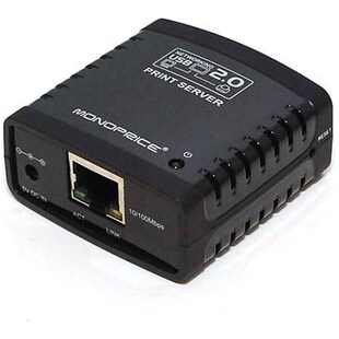 10/100Mbps Print Server Ethernet to SB 2.0 Network LPR LAN