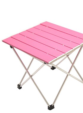 Outdoor aluminum alloy folding table camping portable barbec