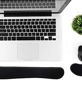 Wear-resistant Memory Foam Keyboard Mouse Pad Set Ergonomic