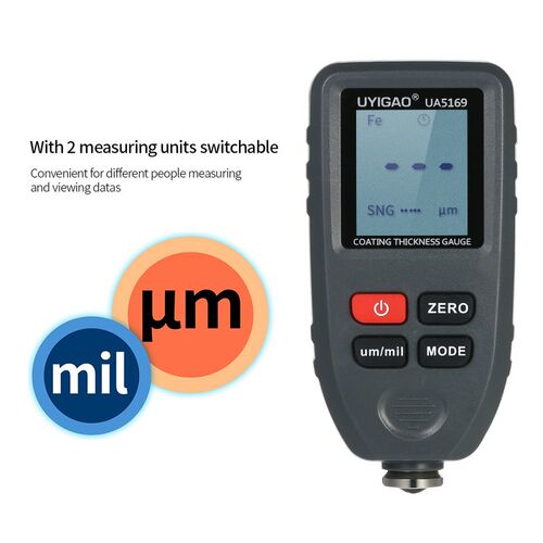 Digital Paint Coating Thickness Gauge Handheld Car Paint Met