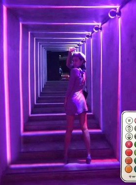 360 Degree 10W RGB LED Window Sill Door Frame Wall lamp With