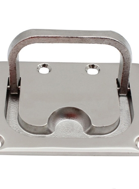 Square Flush Pull Ring Handles Recessed Boat Hatch Latch Cab