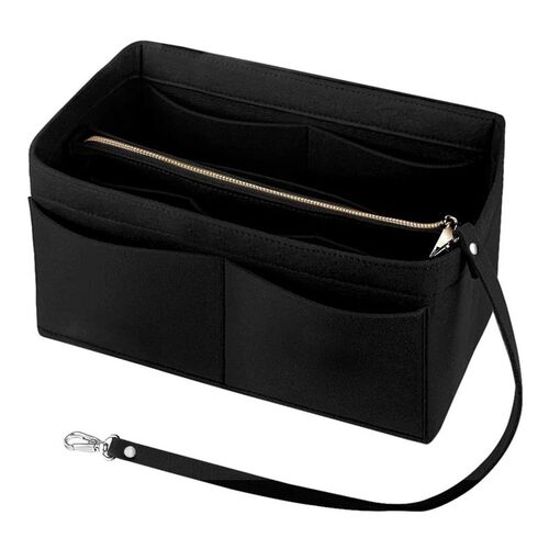 10 Pockets Insert Bags Tote Purse Organizer Bag In Bag Trav