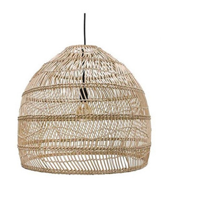 New Chinese Style Rattan Lamp Pendant Light Vintage Hanging