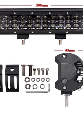4 9 12 20 INCH OFF ROAD LED WORK LIGHT BAR CAR SV TRCK 4X4 M