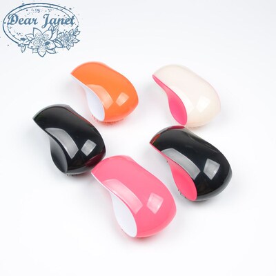 Fashion detangling hair brush soft teeth detangle comb 4 co