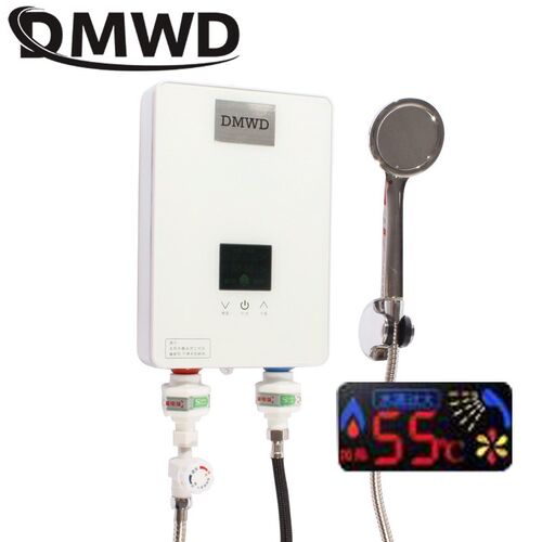 DMWD Electric hot Water Heater Instant Shower Tankless Wate