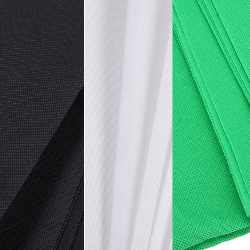Green Screen Backdrops for Photography Studio Nonwoven Musli
