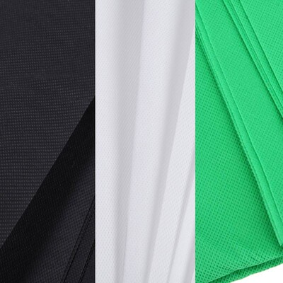 Green Screen Backdrops for Photography Studio Nonwoven Musli