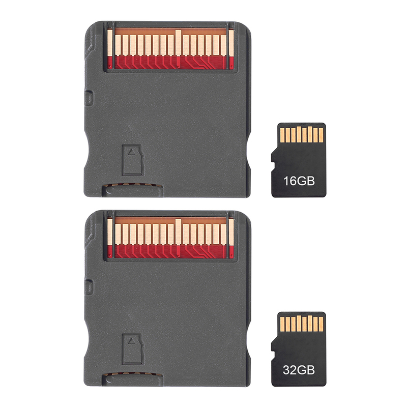 R4 Game Flashcard Flash Card Reader Burning Adapter + Built