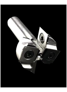 Carbide Insert Mini Surfacing Rabbeting Flycutter 2+2 Flute