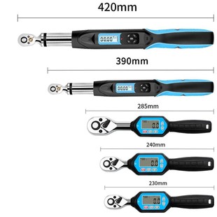 Adjustable Torque Wrench Digital 1/4 3/8 1/2 0.5-60Nm Profes