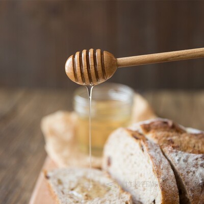 1pc Wooden Honey Spoon Long Handled Wood Honey Dipper Stick