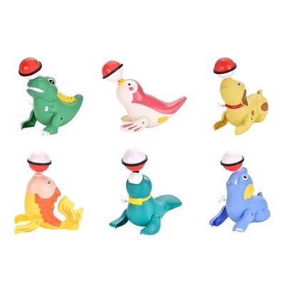 Miniature Toy with Simulated Acrobatic Spring Windup Toy for