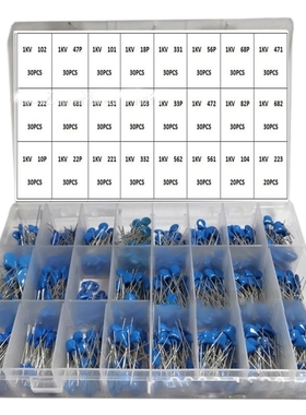 700Pcs/Lot 1000V Ceramic Capacitors 24 Value Assortment Kit