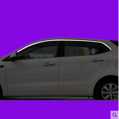 Stainless Steel Strips Car Window Trim Decoration Accessorie