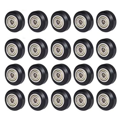20 Pcs 3D Printer Parts POM Pulley Wheel 625Zz Idler Pulley