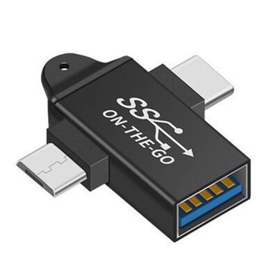 Adapter Two-in-one Typec For Android Phone Download Converte