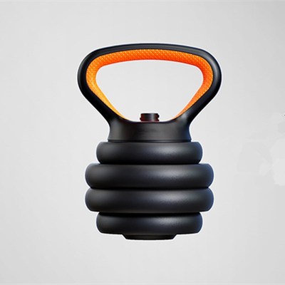 Adjustable Kettlebell Handle For Use With Weight Plates Home