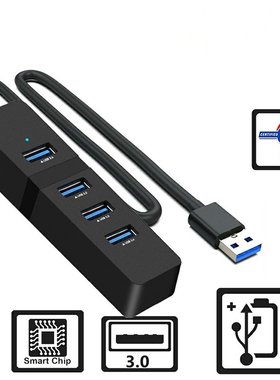 4/5 Port USB 3.0 HUB  Power Supply Port For PC Laptop Comput