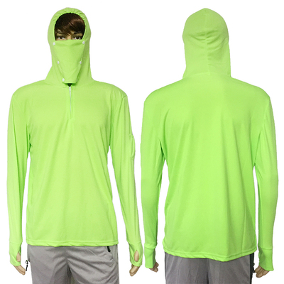 Fishing Clothes Sun Protection Shirt Anti-UV Breathable Men
