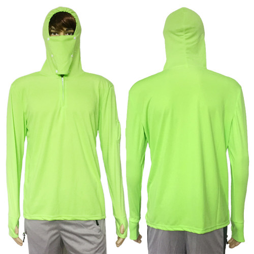 Fishing Clothes Sun Protection Shirt Anti-UV Breathable Men