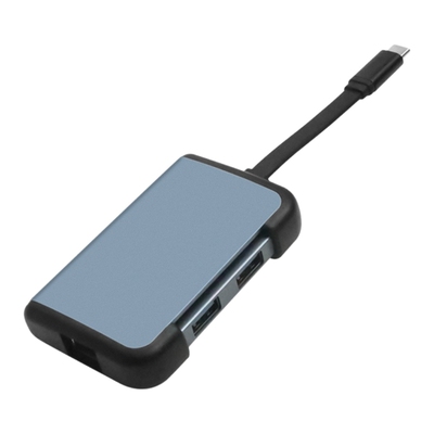 Type C HUB 1000Mbps 5 Ports Type C USB 3.0 Rj45 HUB Gigabit