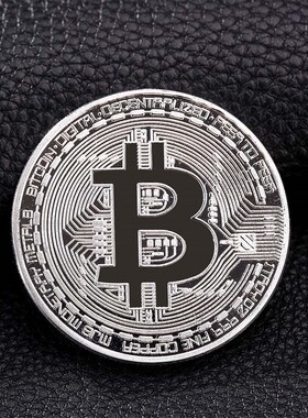 1pcs Gold Plated Bitcoin Coin Souvenir Bit Coin Collectible
