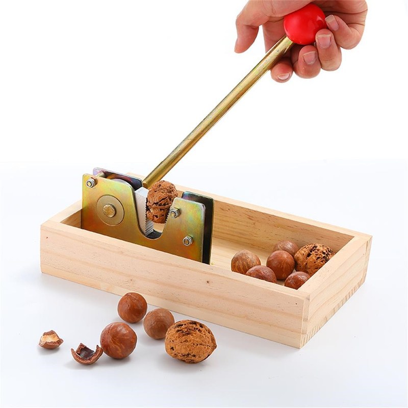 Hawaiian Fruit Manual Macadamia Nut Opener Nut Cracker Machi