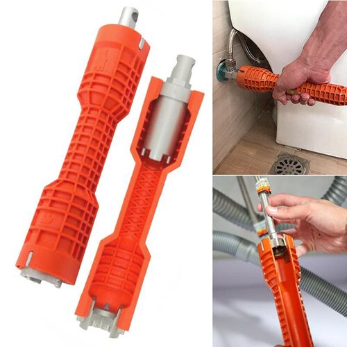 Torquimetro Plumber Wrench Adjustable Water Pipe Spanner Fau