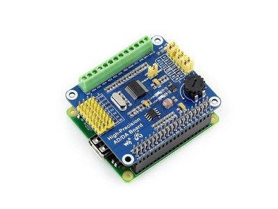 High-Precision AD/DA Board Onboard ADS1256/DAC8532 Allows yo