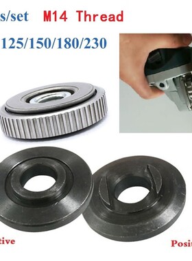 2pcs Flange Nuts M14 Thread Quick-release Clamping Nut Locki