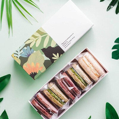 Dakwaz packaging baking handmade desserts mung bean cake coo