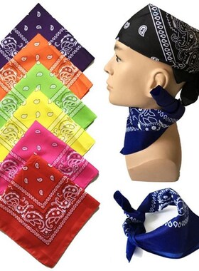 2 Pieces Hip-hop Dancing Bandana Party Holiday Travel Polyes