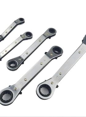 5pcs Key Ratchet Wrenches Set 6*8 10*12 11*13 14*17 19*21mm