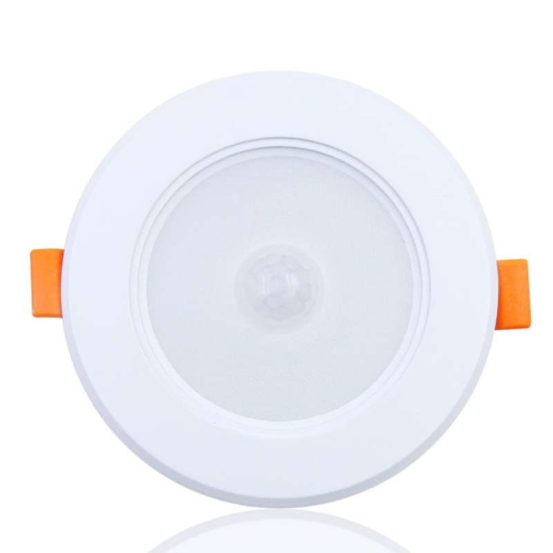 DONWEI IR Motion Sensor 5W LED Downlight Night Auto ON / OFF