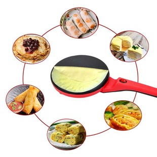 20cm Home Electric Crepes Maker Pizza Pancakes Machine Non-
